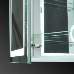 Innoci-usa Recessed LED Medicine Cabinet 16"W X 20"H, Right Hinge 11 Innoci-usa Recessed LED Medicine Cabinet 16"W X 20"H, Right Hinge -Laural Home Shop 0061534609935384 6364 w800 h800 b0 p0