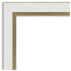 Amanti Art Eva White Gold Narrow Beveled Bathroom Wall Mirror - 43 X 33 In. 11 Amanti Art Eva White Gold Narrow Beveled Bathroom Wall Mirror - 43 X 33 In. -Laural Home Shop 011104760d1d1b18 5254 w800 h800 b1 p0
