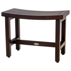 AquaTeak Patented 24" Sumba™ Lotus Mocha-Shield Teak Shower Bench -Laural Home Shop 01b11d660d97b2ea 0518 w800 h800 b1 p0