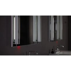 Robern M Series Cabinet 24"x40"x4" Flat Top Polished Edge Left Hinge, MC2440D4FPL -Laural Home Shop 01b1a95d0dd2af7c 8837 w800 h800 b0 p0