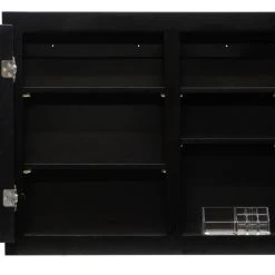 Lux Home Bi-view Double Door Wood Surface Or Recessed Medicine Cabinet -Laural Home Shop 02516a6700a43c1c 9551 w800 h800 b0 p0