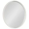 Uniek Travis Round Wood Accent Wall Mirror, White, 25.6diameter -Laural Home Shop 02c141c70b845baa 5047 w800 h800 b1 p0