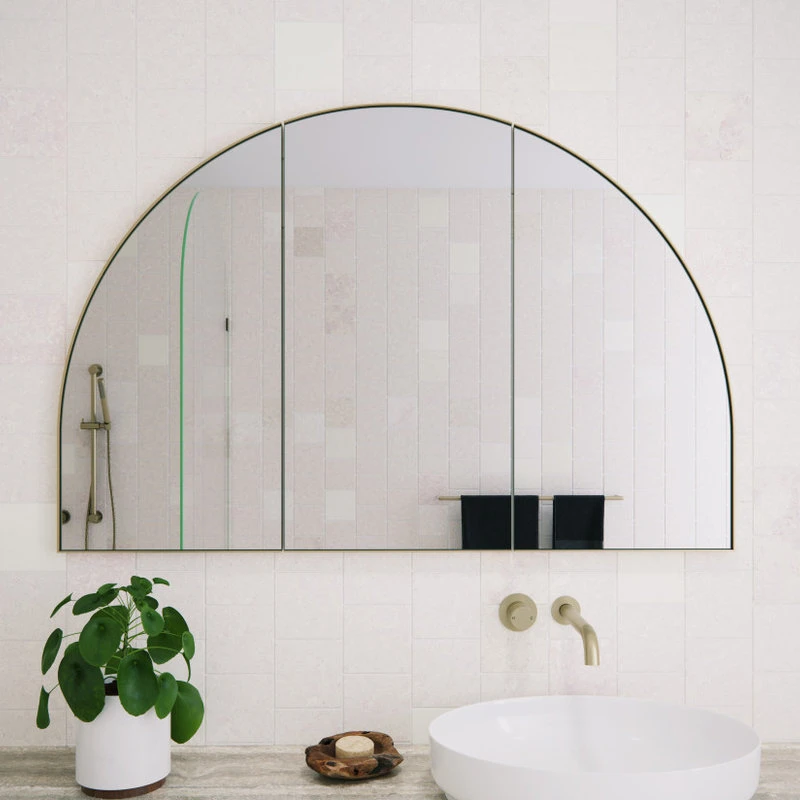 Glass Warehouse Medicine Cabinets, Satin Brass 11 Glass Warehouse Medicine Cabinets, Satin Brass - Image 9