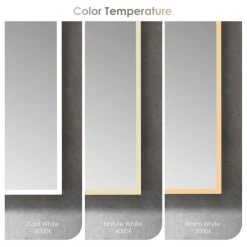 Altair Carsoli 36" Clear Glass Surface-Mount/Recessed LED Mirror Medicine Cabinet -Laural Home Shop 0391c49602c4de75 8082 w800 h800 b1 p0