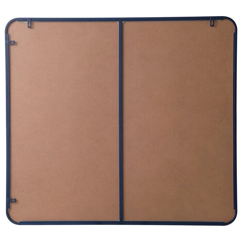 Elegant Furniture & Lighting Elegant Decor MR803640BL Soft Corner Metal Rectangular Mirror, 36"x40", Blue 11 Elegant Furniture & Lighting Elegant Decor MR803640BL Soft Corner Metal Rectangular Mirror, 36"x40", Blue - Image 9