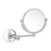 Nameeks Double Sided Wall Mounted 5x Makeup Mirror