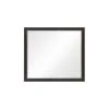 Dowell K&B Supplies Rey 36" Mirror - Smoky Oak 1 Dowell K&B Supplies Rey 36" Mirror - Smoky Oak -Laural Home Shop 04819f9e0021bd3c 4305 w800 h800 b1 p0