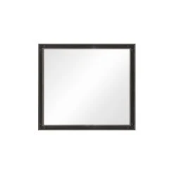 Dowell K&B Supplies Rey 36" Mirror - Smoky Oak