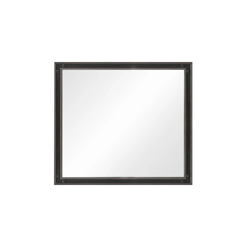 Dowell K&B Supplies Rey 36" Mirror - Smoky Oak 3 Dowell K&B Supplies Rey 36" Mirror - Smoky Oak