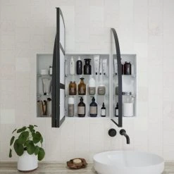 Glass Warehouse Medicine Cabinets, Black -Laural Home Shop 0531c196039bb53d 6051 w800 h800 b0 p0