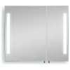 Modland Aurora Double Door LED Medicine Cabinet With Lights On Both Sides ,30×26Inch