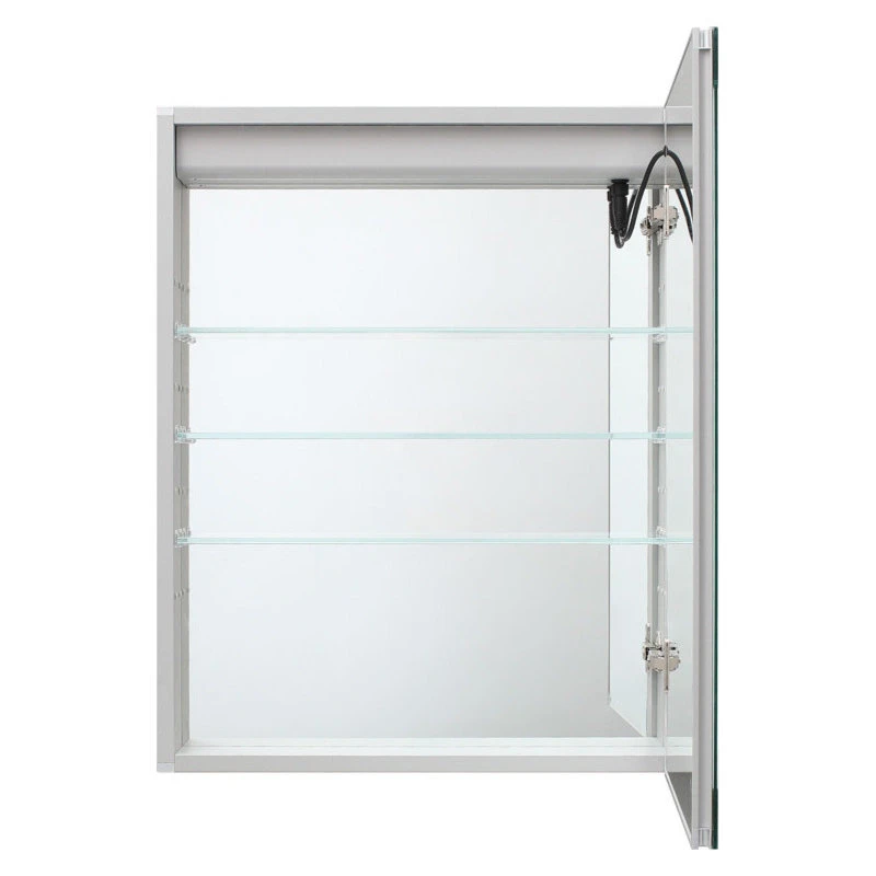 AQUADOM Royal Basic Bathroom Led Lighted Medicine Cabinet Left Hinge 24"x30"x5" 7 AQUADOM Royal Basic Bathroom Led Lighted Medicine Cabinet Left Hinge 24"x30"x5" - Image 5