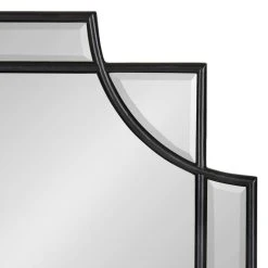 Uniek Minuette Decorative Framed Wall Mirror, Black 24x36 9 Uniek Minuette Decorative Framed Wall Mirror, Black 24x36 -Laural Home Shop 0651074d0fb40eeb 2819 w800 h800 b0 p0