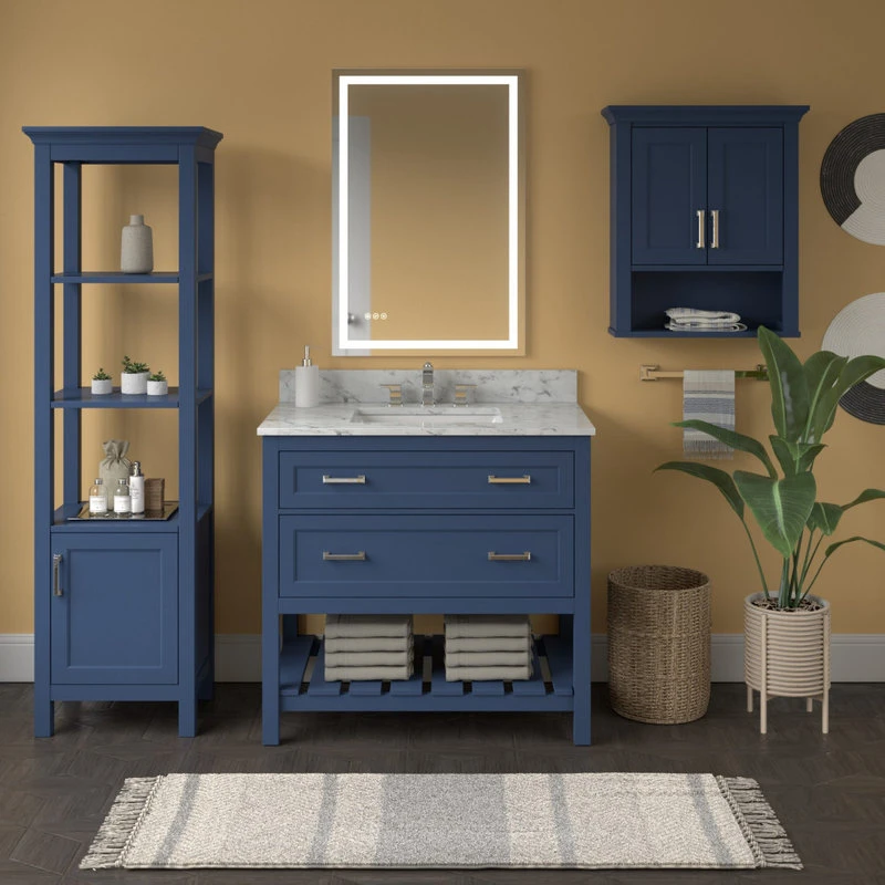 Craft And Main 24" X 36" Lighted Mirror With Tunable LED And Anti Fog Touch Sensors 4 Craft And Main 24" X 36" Lighted Mirror With Tunable LED And Anti Fog Touch Sensors - Image 2