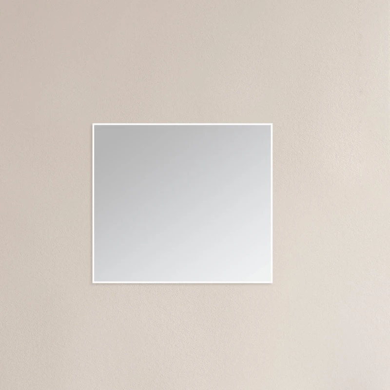 Dowell K&B Supplies Mattox Mirror, White, 36"w X 32"h X 1"d 7 Dowell K&B Supplies Mattox Mirror, White, 36"w X 32"h X 1"d - Image 5