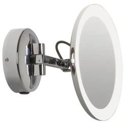 Astro Lighting Astro Mascali Round LED, Bathroom Magnifying Mirror, Polished Chrome -Laural Home Shop 075164df01846698 3879 w800 h800 b1 p0