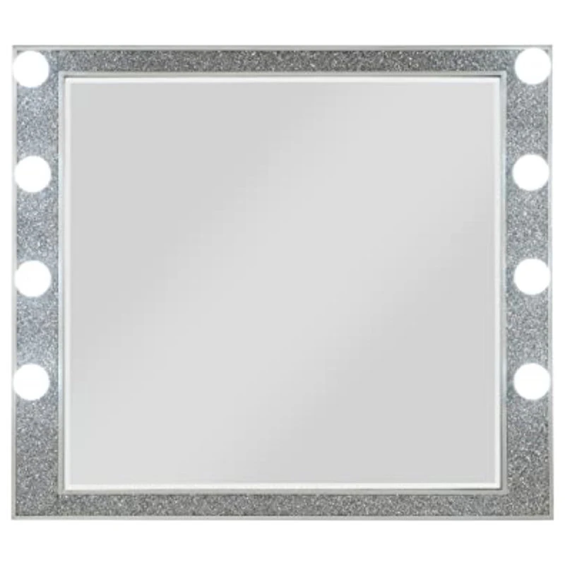 Acme Furniture Bd00245 - Mirror With Light, Mirrored And Champagne Finish - Sliverfluff 3 Acme Furniture Bd00245 - Mirror With Light, Mirrored And Champagne Finish - Sliverfluff
