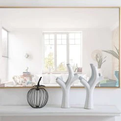 Elegant Furniture & Lighting Contemporary Brass Vanity Mirror -Laural Home Shop 07f171e70283358f 7541 w800 h800 b0 p0