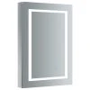 Fresca Spazio Bathroom Medicine Cabinet With LED Lighting And Defogger, 24"x36"