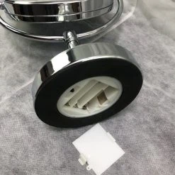 American Imaginations 10-in. W Round Stainless Steel Above Counter Magnifying Mirror In Chrome Color 16 American Imaginations 10-in. W Round Stainless Steel Above Counter Magnifying Mirror In Chrome Color -Laural Home Shop 0851d62200dbb2f8 2103 w800 h800 b0 p0