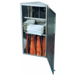 Renovators Supply Manufacturing Corner Wall Mount Medicine Cabinet Stainless Steel With Mirror Door 23.6 X 11.8" -Laural Home Shop 08715567039f1d9c 4008 w800 h800 b1 p0