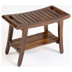 ALATEAK ALA TEAK Shower Spa Bath Waterproof Stool Bench