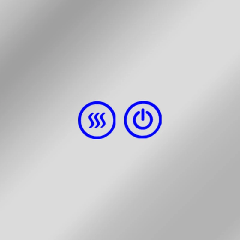 CHLOE Lighting, Inc. CHLOE Lighting LUMINOSITY Embedded Round TouchScreen LED Mirror 12 CHLOE Lighting, Inc. CHLOE Lighting LUMINOSITY Embedded Round TouchScreen LED Mirror - Image 10