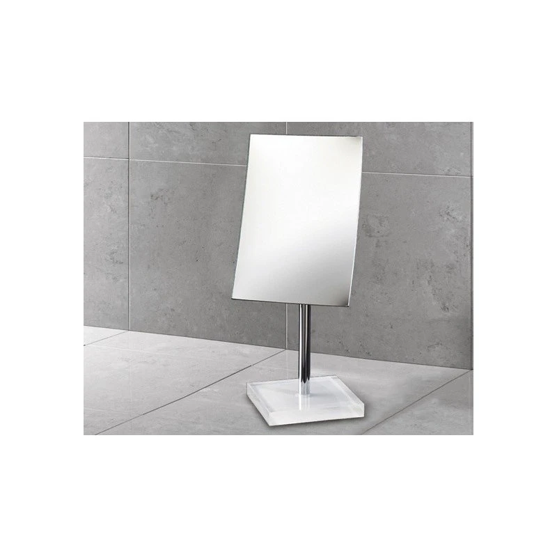 Nameeks Square Magnifying Mirror With White Base 5 Nameeks Square Magnifying Mirror With White Base - Image 3