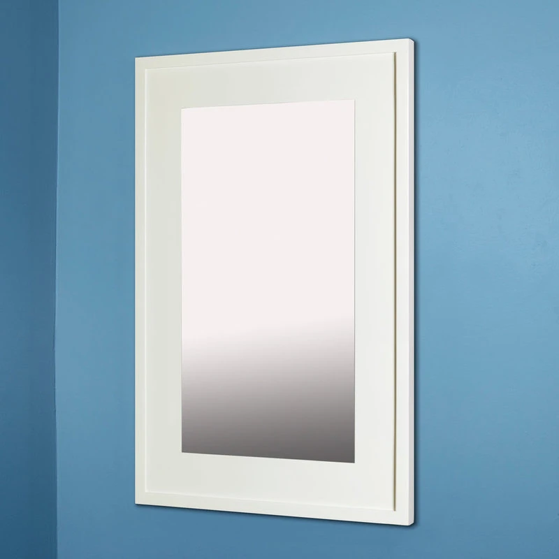 14x24 Fox Hollow Furnishings Mirrored Medicine Cabinet, White 4 14x24 Fox Hollow Furnishings Mirrored Medicine Cabinet, White - Image 2