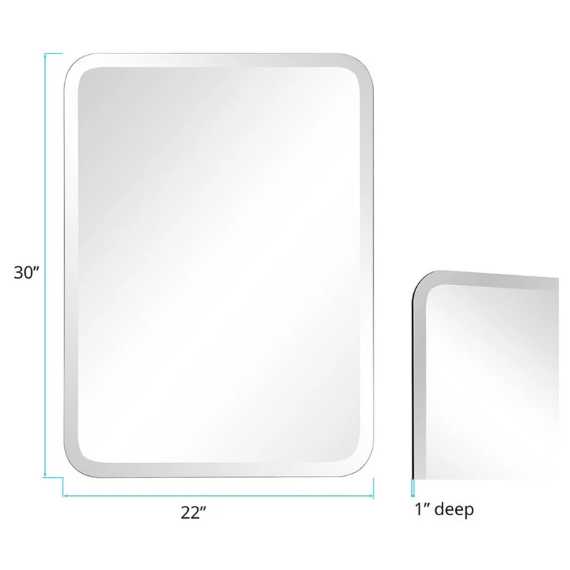 Howard Elliott Collection Howard Elliott Frameless Oblong Mirror 36016 8 Howard Elliott Collection Howard Elliott Frameless Oblong Mirror 36016 - Image 6