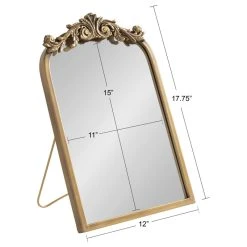 Uniek Arendahl Tabletop Arch Mirror, Gold 12x18 -Laural Home Shop 0b4191e6005e0a92 6737 w800 h800 b1 p0