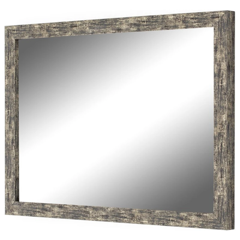 Hitchcock Butterfield Coalmine Antique Silver Mirror, 24.25"x34.25" 6 Hitchcock Butterfield Coalmine Antique Silver Mirror, 24.25"x34.25" - Image 4