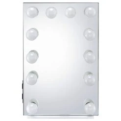 Acme Furniture ACME Asa Accent Mirror, White Finish
