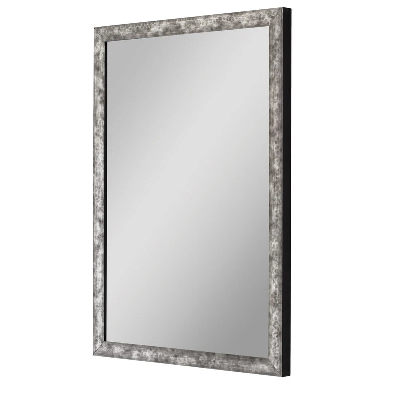 Hitchcock Butterfield Forge Hammered Silver Mirror, 35"x35" 3 Hitchcock Butterfield Forge Hammered Silver Mirror, 35"x35"