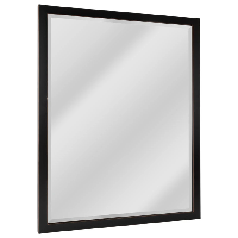 Headwest Inc Classic Oil Rubbed Bronze Metal Frame Mirror, 30" X 40" 6 Headwest Inc Classic Oil Rubbed Bronze Metal Frame Mirror, 30" X 40" - Image 4