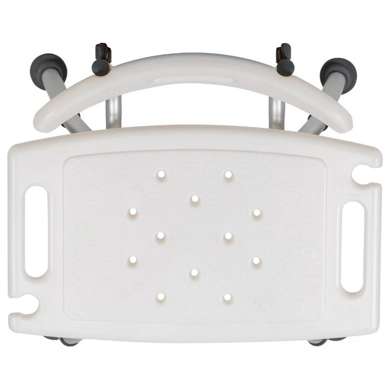 Flash Furniture Hercules Adjustable Plastic Bath And Shower Chair In White 6 Flash Furniture Hercules Adjustable Plastic Bath And Shower Chair In White - Image 4