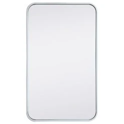 Elegant Decor Evermore Vanity Mirror White