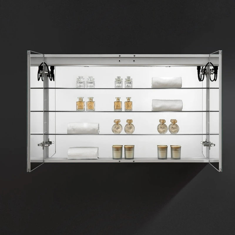 Fresca FMC014830 Luminosa 48" X 30" Lighted Frameless Medicine - Mirror 5 Fresca FMC014830 Luminosa 48" X 30" Lighted Frameless Medicine - Mirror - Image 3