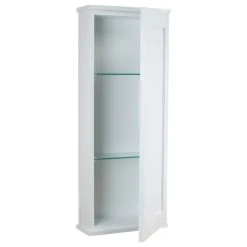 Timber Tree Cabinets Sandalwood On The Wall White Cabinet 49.5h X 15.5w X 3.25d -Laural Home Shop 0fb17dfb031b40d6 0602 w800 h800 b1 p0