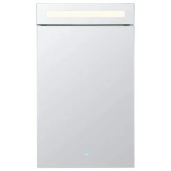 Fine Fixtures Bathroom LED Medicine Cabinet, Recessed/Surface Mount, 24"x40", Left Hand -Laural Home Shop 0fb1ef020e59314d 3685 w800 h800 b1 p0