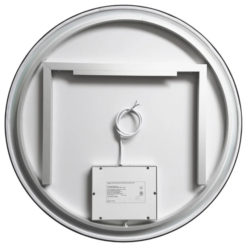 Vinnova 32'' Round LED Lighted Accent Bathroom/Vanity Wall Mirror 12 Vinnova 32'' Round LED Lighted Accent Bathroom/Vanity Wall Mirror - Image 10