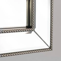 Head West, Inc. Head West Champagne Silver Beaded Beveled Mirror, 16x26" 13 Head West, Inc. Head West Champagne Silver Beaded Beveled Mirror, 16x26" -Laural Home Shop 10f146350fd92638 3391 w800 h800 b0 p0