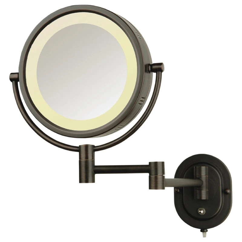SEE ALL INDUSTRIES Modern Wall Mounted Bronze Make-Up Mirror 3 SEE ALL INDUSTRIES Modern Wall Mounted Bronze Make-Up Mirror
