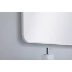 Elegant Decor Evermore Vanity Mirror White -Laural Home Shop 11011ff800c3b9a9 9189 w800 h800 b0 p0