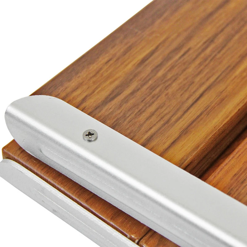 Crosslinks 18" ADA Compliant Folding Teak Wood Shower Bench Seat 8 Crosslinks 18" ADA Compliant Folding Teak Wood Shower Bench Seat - Image 6