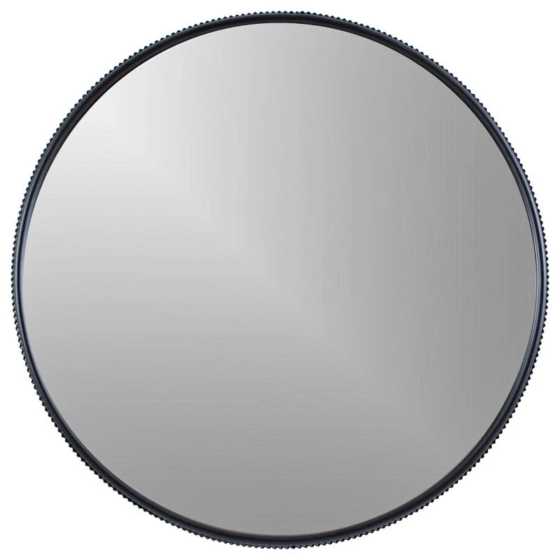 Madeleine Home Inc. Wessex Modern Mirror With Designer Frame, Black, 27" 6 Madeleine Home Inc. Wessex Modern Mirror With Designer Frame, Black, 27" - Image 4