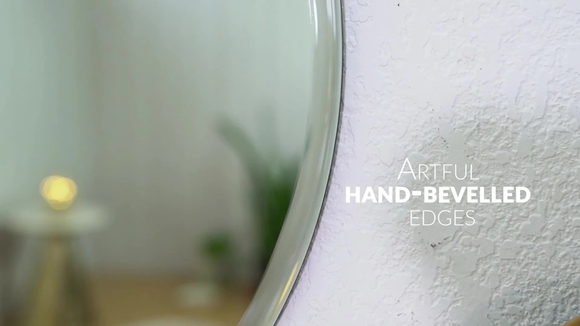 Madeleine Home Inc. Harrison Frameless Bevelled Mirror, 30" 4 Madeleine Home Inc. Harrison Frameless Bevelled Mirror, 30" - Image 2