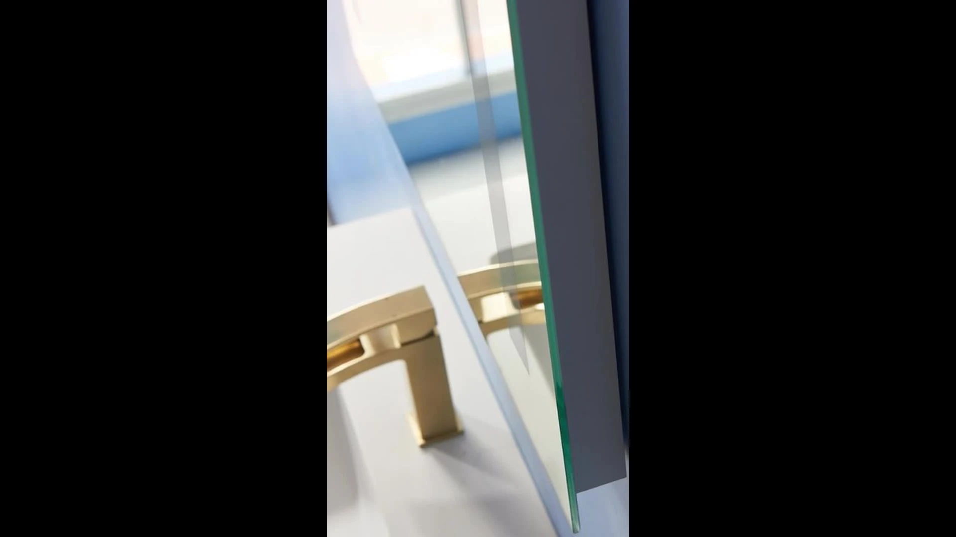 Vinnova Rectangular Frameless Lighted Medicine Cabinet Wall Mounted Mirror, 48inch 4 Vinnova Rectangular Frameless Lighted Medicine Cabinet Wall Mounted Mirror, 48inch - Image 2