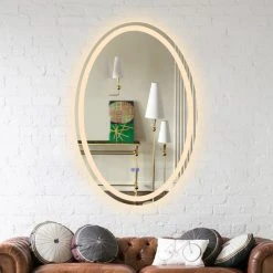 CHLOE Lighting, Inc. CHLOE Lighting SPECULO Back Lit LED Mirror 4000K, Warm White, 24" -Laural Home Shop 11d15ce900a3e6ea 5607 w800 h800 b0 p0