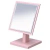 HomeRoots Pretty Pink Square Make Up Vanity Mirror -Laural Home Shop 1281da14026c2edd 0951 w800 h800 b1 p0